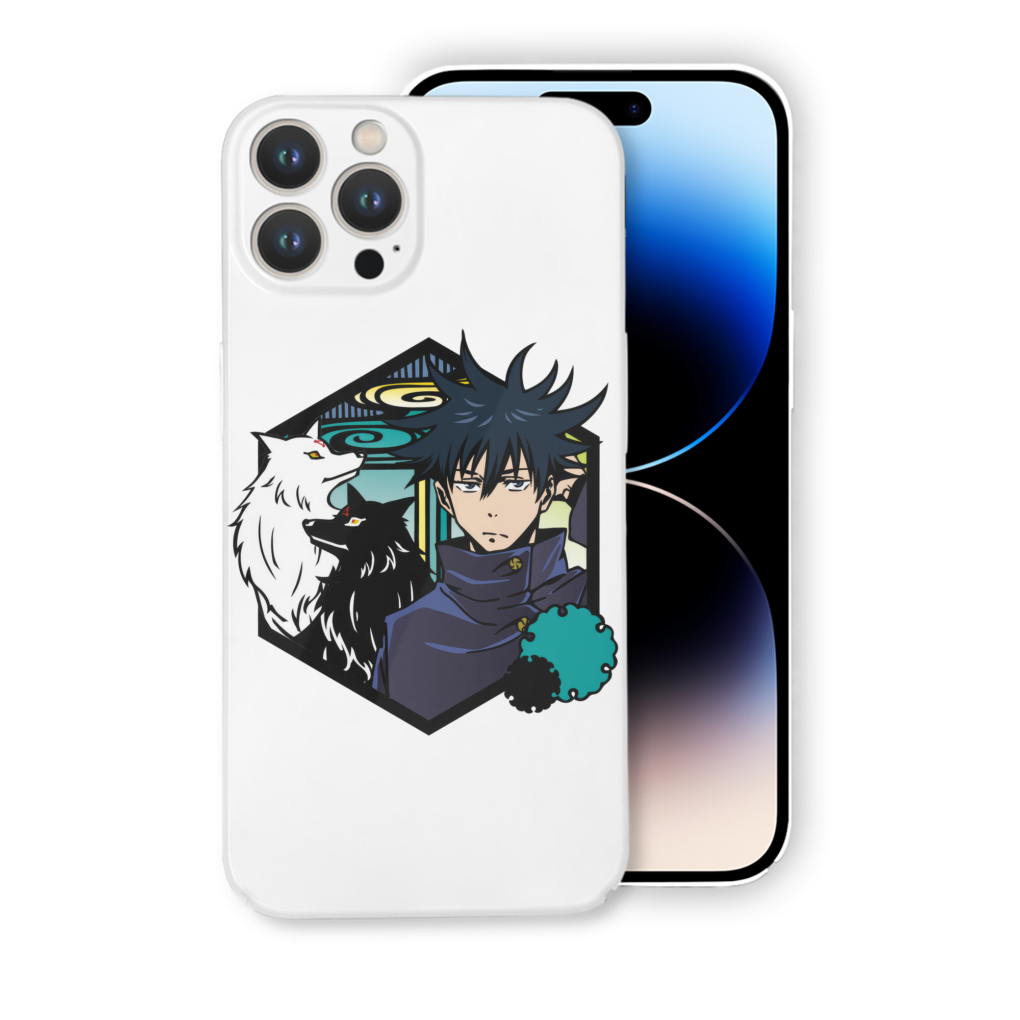 （画像用） 呪術廻戦 Jujutsu Kaisen 【iPhone 14シリーズ対応】ハードケース